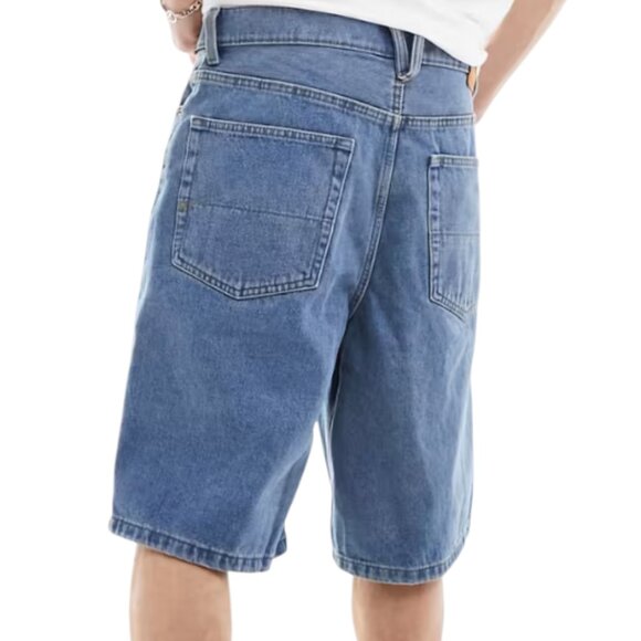Vans Other - VANS Men’s Check-5 Relaxed Fit Denim Shorts 33  VANS Vintage-Style Baggy Jean Sh